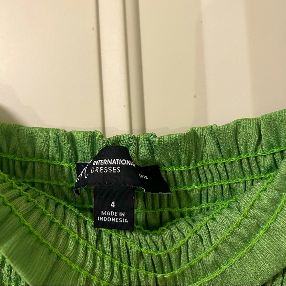 INC Smocked Ruffle Dress - Picture 5 of 8